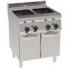 Cuocipasta a 2 vasche da lt. 23+23 ELETTRICO. Dim.cm. 70x70x85H. - Assorbimento 9.6 Kw.