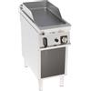 Fry Top a gas con piano di cottura LISCIO . Dim.cm. 40x90x85H.