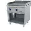 Fry Top elettrico con piano LISCIO. Dim.cm. 80x70x85H. - Assorbimento 10.8 Kw.