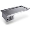 Drop In refrigerato da incasso con comandi, 192x70x49H cm