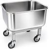 Ristotecno Vasca Carrellata in acciaio inox Lt. 90