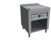 Piastra TEPPANYAKI a gas per cottura giapponese - Dim.cm. 90x72x85H.