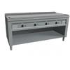 Piastra TEPPANYAKI a gas per cottura giapponese - Dim.cm. 180x72x85H.