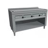 Piastra TEPPANYAKI a gas per cottura giapponese - Dim.cm. 163x75x85H.