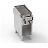 Griglia Pietra Lavica a gas. Dim.cm. 40x90x85H. - Potenza termica 11 Kw.