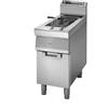 Friggitrice ad 1 vasca da lt. 13 a GAS. Dim.cm. 40x70x85H. - Potenza termica 10,2 Kw.