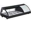 Vetrine espositive da banco per sushi - 4 GN 1/3 - cm. 113,1x45x33H