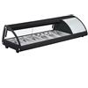 Vetrine espositive da banco per sushi - 6 GN 1/3 - cm. 148,3x45x33H