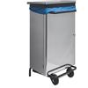 Ristotecno Pattumiera inox Lt. 110 con apertura a pedale