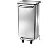 Ristotecno Pattumiera inox Lt. 70 con apertura a pedale