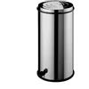 Ristotecno Pattumiera inox tonda Lt. 80 con apertura a pedale