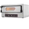 Forno Pizza elettrico 1 camera. Capacità 2 pizze Ø 30 cm. - Kw. 3.2 - Porta in Vetro