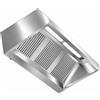 Ristotecno Cappa d'aspirazione a parete con motore e illuminazione a LED. Prof. 90 - 240x90x45H - AISI 430