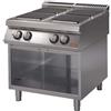 Cucina elettrica 4 piastre. Dim.cm. 80x90x85H. - Kw. 14