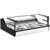 Espositore Vetrina refrigerata da banco. Dim.cm. 100x87x41H.