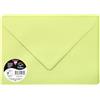 Clairefontaine 555472C - Pacco da 20 Buste gommate - Formato C5 (16,2x22,9cm) - 120g/m² - Colore verde germoglio - Inviti Eventi e Corrispondenza - Gamma Pollen - Carta Premium Liscia