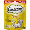 Catisfactions snack per gatti Maxi Pack 180 gr - Formaggio - 1° ORDINE? scegli lo sconto BZR5 / BZR20 + 200 punti fedeltà