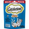Catisfactions snack per gatti Maxi Pack 180 gr - Salmone - 1° ORDINE? scegli lo sconto BZR5 / BZR20 + 200 punti fedeltà