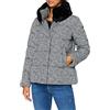 Geox W PORTHYA JKT B Donna Giacca Bianco/Nero, 46