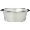 Bubimex - Ciotola in Acciaio Inox per Cani e Gatti - Contenitore per Acqua e Cibo - Resistente, igienico, Facile da Pulire e Senza Tempo - Ciotola di Alta qualità - 0,45 l