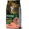 Monge BWild Grain Free Adult Cat (salmone e piselli) - Sacchetto da 1,5kg.