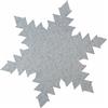 Petra's Bastel News Petra mestiere-notizie Cristallo di Ghiaccio News 60 X 40 mm in Feltro di Gliter Colore Streudeko, FLIZ, Blu Ghiaccio, 18 x 12 x 3 cm