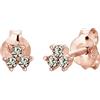 Elli Geo Trio - Orecchini da donna in argento sterling 925 con cristalli
