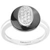 Ceranity Sterling-Argento Damen-Ring 925 Zirkonia T 12/50-1 0095-N