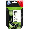 HP KIT H.PACKARD BLACK+COLOR X4D37AE N.302 165pg