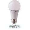 V-TAC SMART VT-5010 7450 LAMPADINA LED WI-FI E27 9W RGB+W CALDA 3000K COMPATIBILE ALEXA E GOOGLE HOME