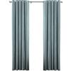 Riva Home Riva Paoletti Atlantic Ringtop Occhielli Tende (Coppia) - Uova D'Anatra Blu - Tessuto Twill Tessuto 100% Poliestere - 117 Centimetri di Larghezza X 183 Centimetri Goccia (46 X 72 Poll