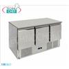Forcold - Tavolo Frigo Refrigerato 3 Porte, Temp.+2 +8C, lt.368, Statico, mod.G-S903TOP-FC