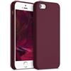 kwmobile Custodia Compatibile con Apple iPhone SE (1.Gen 2016) / iPhone 5 / iPhone 5S Cover - Back Case per Smartphone in Silicone TPU - Protezione Gommata - rosso fulvo
