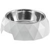 Hunter Ciotola Kimberley per Cani e Gatti in Melamina Bianca, 350-ml