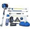 Hyundai HY-HYMT43 KIT Decespugliatore Multifunzione 4 IN 1, Potenza massima 1,5 Kw, Cilindrata 42,7 cc, Blu