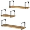 SRIWATANA Legno Scaffale Parete