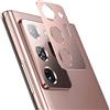 NOKOER Pellicola Fotocamera per Samsung Galaxy Note 20 Ultra, [2 Pack] Fotocamera Protezione Anello, Materiale Metallico di Alta qualità - Oro Rame
