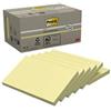 POST-IT Blocco Post-it Notes Green - 655-1B - 76 x 127 mm - giallo - 100 fogli - riciclato 100% - Post-it (unità vendita 6 pz.)