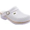 Scholl CLOG S/COMF.B/S CE BYCAST BIS UNISEX WHITE WOODS BIANCO 41