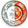 SELETTI set da 6 piatti fondi zuppiere HYBRID CECILIA - 6x09712