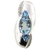 Reflection - Pendente da donna con topazio, argento sterling 925, 29,75 mm, cod. 69 24129 01 500