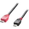 LINDY 31760 - Cavo USB 2.0 Micro-B a Micro-B OTG - 2m