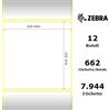 Zebra Etichette Zebra - Z-Perform 1000T, formato 102 x 102