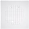 Griglia TP K01 espositore a muro con attacchi bianco 90x90 cm