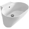 COLAVENE - TINA lavabo profondo in ceramica 60X50 h30 senza foro - LAT26050