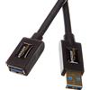 Amazon Basics Cavo prolunga USB-A maschio A femmina (1 m), Nero