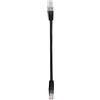 PROSIGNAL Pro Signal Cat5e RJ45 - Cavo Patch Ethernet, 0,2 m, Colore: Nero