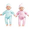 Melissa & Doug: Bambole Gemelle Luke e Lucy con Accessori - Ragazzo e Ragazza | Giochi Educativi per Bambini 18 Mesi - 5 Anni