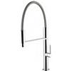 Fima Carlo Frattini Miscelatore lavello monoforo in ottone cromo con doccetta estraibile ABS | F7047CR