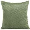 Eurofirany - Federe per Cuscino da Divano, Set da 2, copricuscini, copricuscini, copricuscini, Cuscini Decorativi, Colore Nero + Verde, 45 x 45 cm, 2 Pezzi